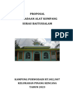 Proposal Kompang