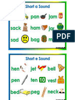 Short Vowel Sound Words FTF