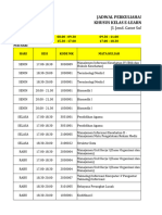 Jadwal E-LEARNING09 SEPT MIK