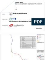 Line Route Drawing Kpean To Opobo