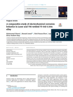 A Comparative Study of Electrochemical Corrosion - 2019 - Journal of Materials