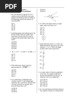 Section 1 30 Minutes (20 Questions) : Then, 3 and 2 5 If