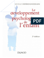 Le Développement Psychologique de L'enfant-2017