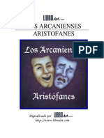 Aristófanes - Los Arcanienses