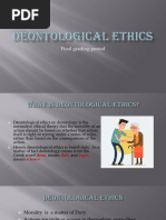 Deontological Ethics