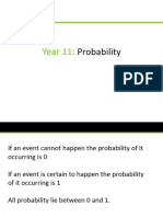 Yr11 Probability