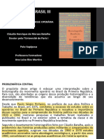 A Historiografia Da Classe Operária No Brasil - Cláudio Batalha