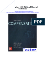 Compensation 12th Edition Milkovich Test Bank