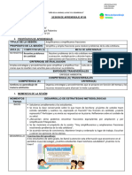 SES. MAT. 6 Simplificaciòn y Ampliaciòn de Fracciones