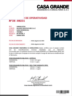 Certificado de Opertividad Equipo-5009417878-R8-3