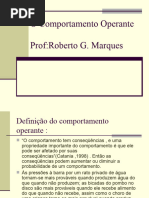 Aula Sobre - O Comportamento Operante