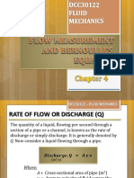 Chapter 4 - Flow Measurement and Bernoulli's Equation