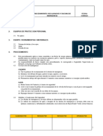 PTS Procedimiento Uso de Lavaojos y Duchas de Emergencia