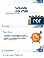 Modul Perencanaan Berbasis Data - Sinkronus 1XXXXXXXXXXXX