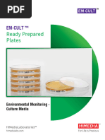 Ready Prepared Plates Environmental Monitoring