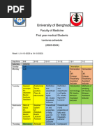 Integrated First Year Medical 2023-2024 8