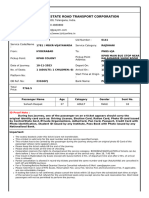 Telangana State Road Transport Corporation: ID Proof Note