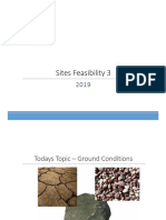 Site Feasibility 3 - Soil Conditions and Testing - Stability of Sites 2019