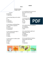 Science 3C - TEST 1