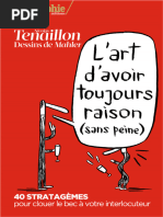 L Art D Avoir Toujours Raison Sans Peine