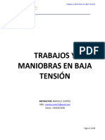 Manual de Trabajos y Maniobras en Baja Tensión