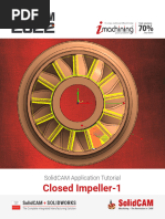 SolidCAM 2022 Closed Impeller Machining Vol-1