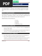 Hospital Formulary