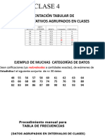 Clase 4. Ad1. Alumnos. Tabulacion de Datos en Clases