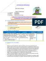 D3 A1 SESION CT. ¿Cómo Los Componentes Del Ecosistema de Mi Región Se Relacionan Con La Diversidad de Plantas