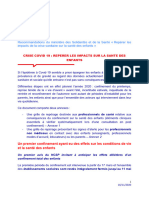 Covid-19 Et Santé Enfant Ado Grille Repérage Effets Confinement