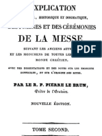 Explication Littérale, Historique Et Dogmatique Des Prières Et Des Cérémonies de La Messe (Tome 2)