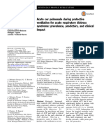 Acute Cor Pulmonale During Protective Ventilation For Acute Respiratory Distress Syndrome: Prevalence, Predictors, and Clinical Impact