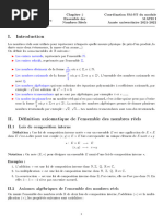 Chapitre 2 - Ensemble Des Nombres Réels