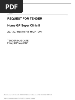 SRV799 Request For Tender PDF