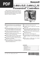 Honeywell L404a D, F L604a L M