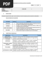 Formulario de Autoevaluacion