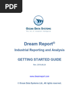 Dream Report Getting Started 2019