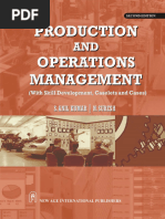 Production and Operation