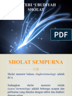 Materi Sholat