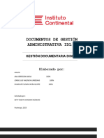 DOCUMENTOS DE GESTIÓN ADMINISTRATIVA IDL I Anitaa