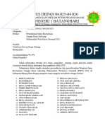 Surat Rekomendasi Gugus Depan