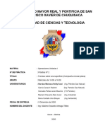 Informe 2 Operaciones Uni G-5