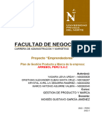 Emprendedores - Gestión de Producto y Marca AMK - Esquema de Trabajo (Autoguardado)