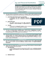 Banking and Financial Institution: Midterms Reviewer