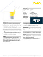 EN Specification Sheet VEGAPULS 21 Two Wire 4 20 Ma HART