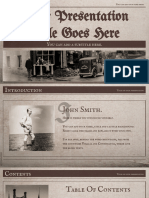 MacCarthy OId Newspaper Style Presentation Template SlidesMania