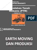 Earth Moving Dan Produksi