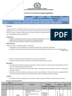 Plano Analitico - Nocoes de Marketing - Docente Sulemane Amarchande