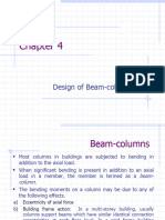 Chapter 4 Beam - Columns