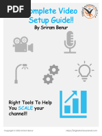 Video Setup Guide